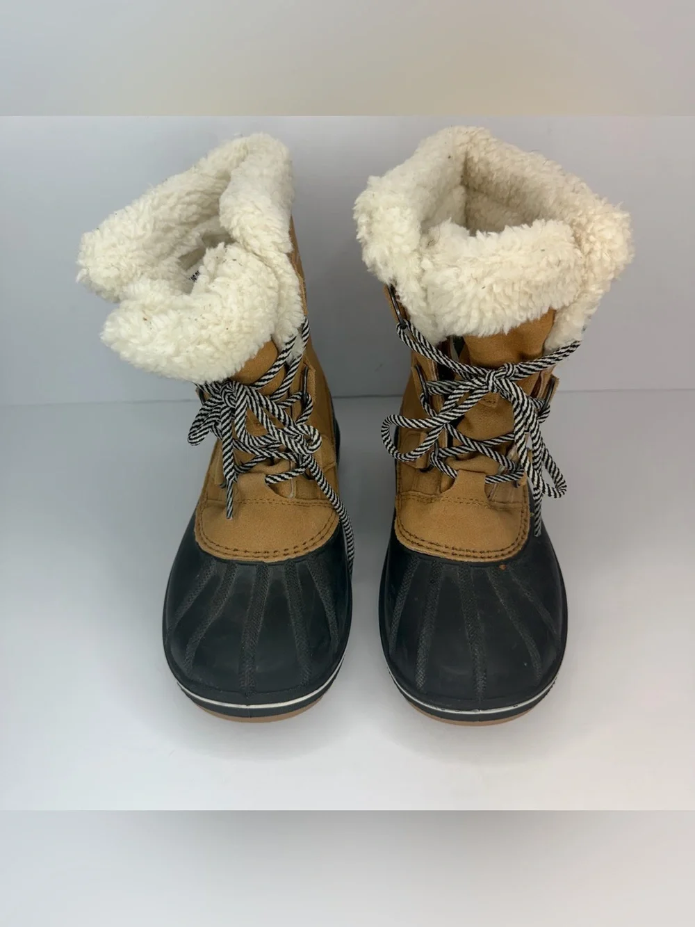 Cat & Jack Kids' Kit Lace-Up Winter Boots Size 3